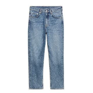 Arket Regular Cropped Stretch Jeans