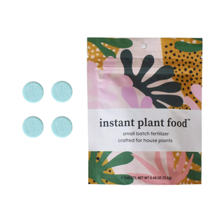 A packet of instant plant food tablets