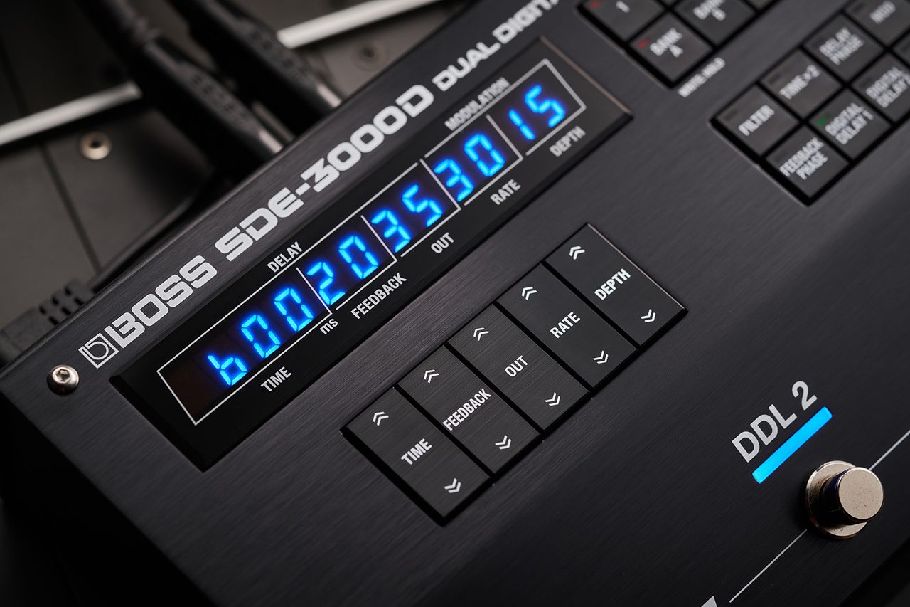 Boss's new SDE-3000D pedal