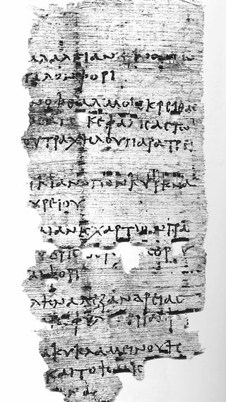 This recently translated papyrus, dating back to the second century, contains a recipe for several ailments, including a "drunken headache.