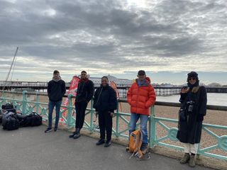 Great British Photography Challenge contestants on location