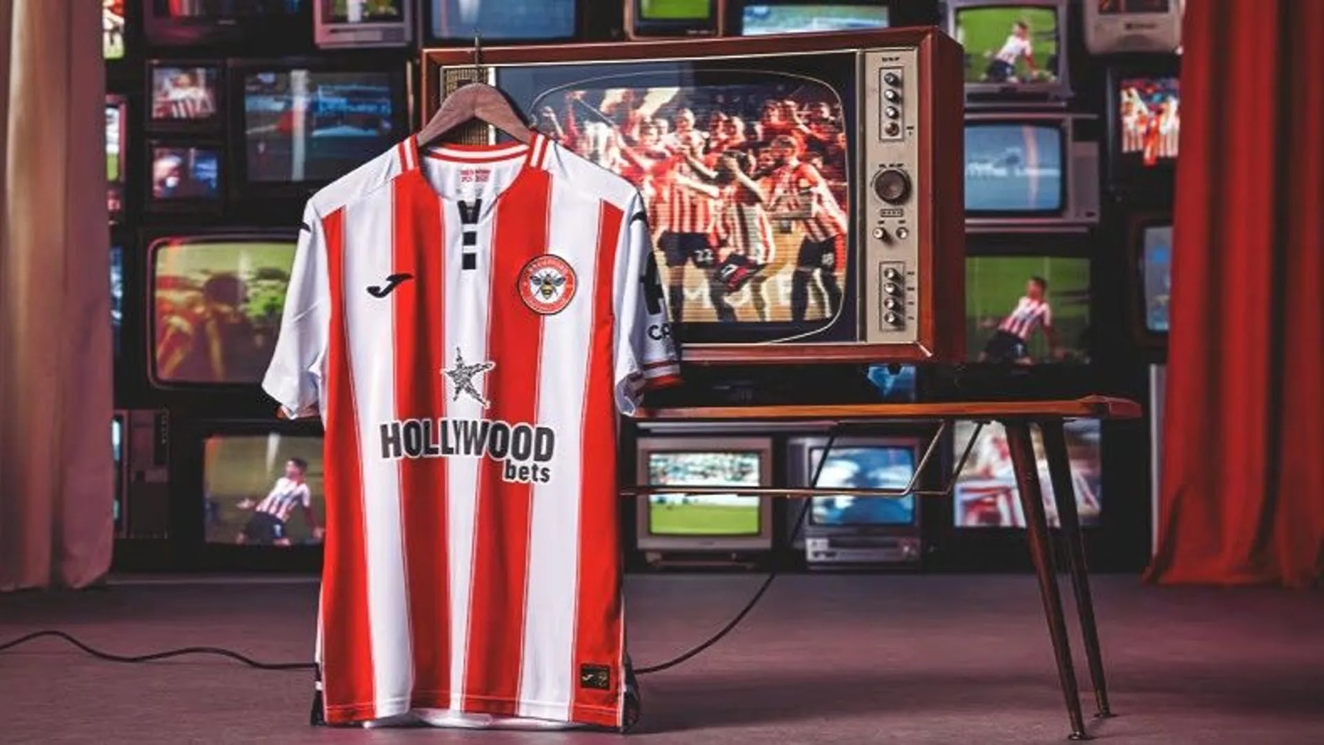 Brentford's 2025/26 home shirt