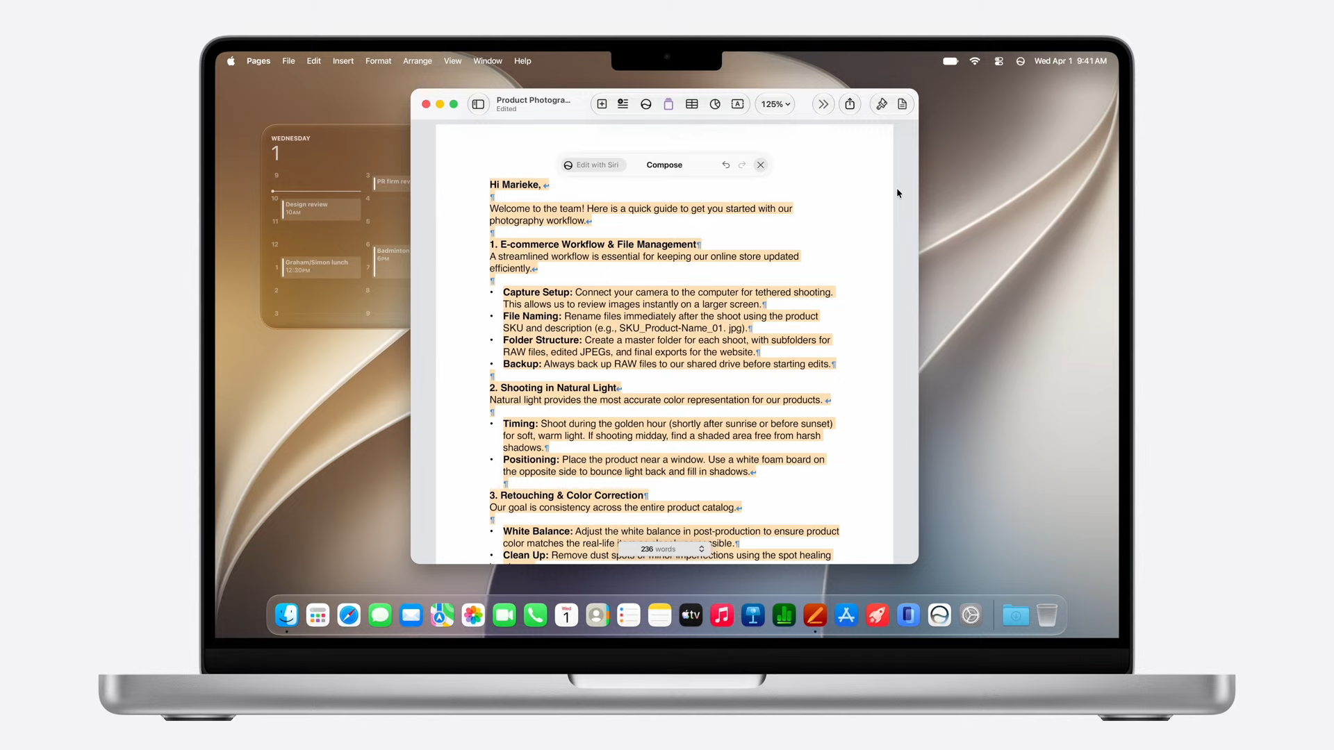 Write with Siri on Mac at WWDC 2026