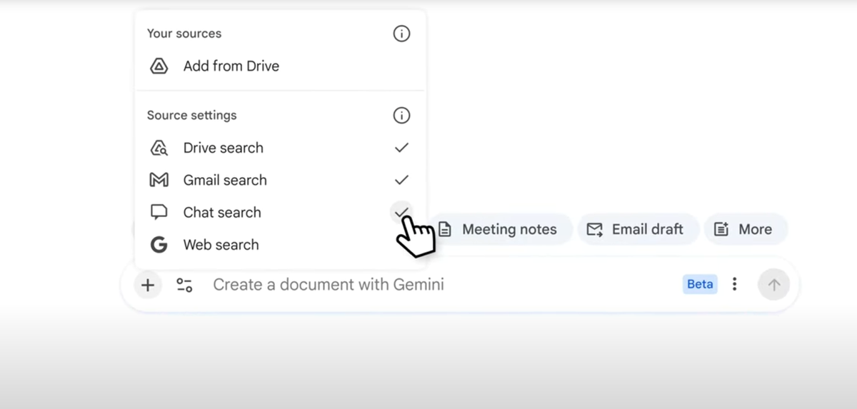 Gemini in Google Docs