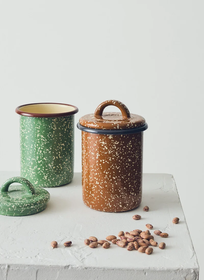TOAST, Speckle Enamel Storage Jar