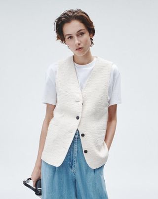 rag & bone Charlotte Italian Tweed Vest