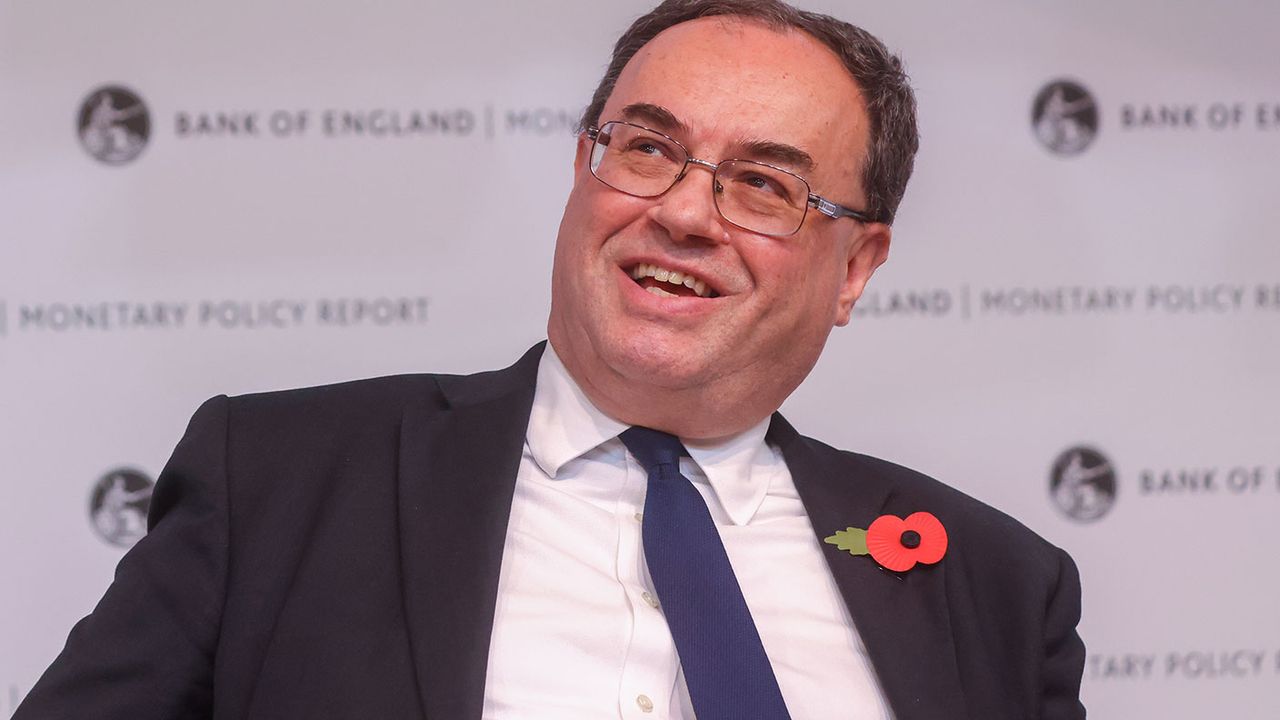 Andrew Bailey, governor of the Bank of England