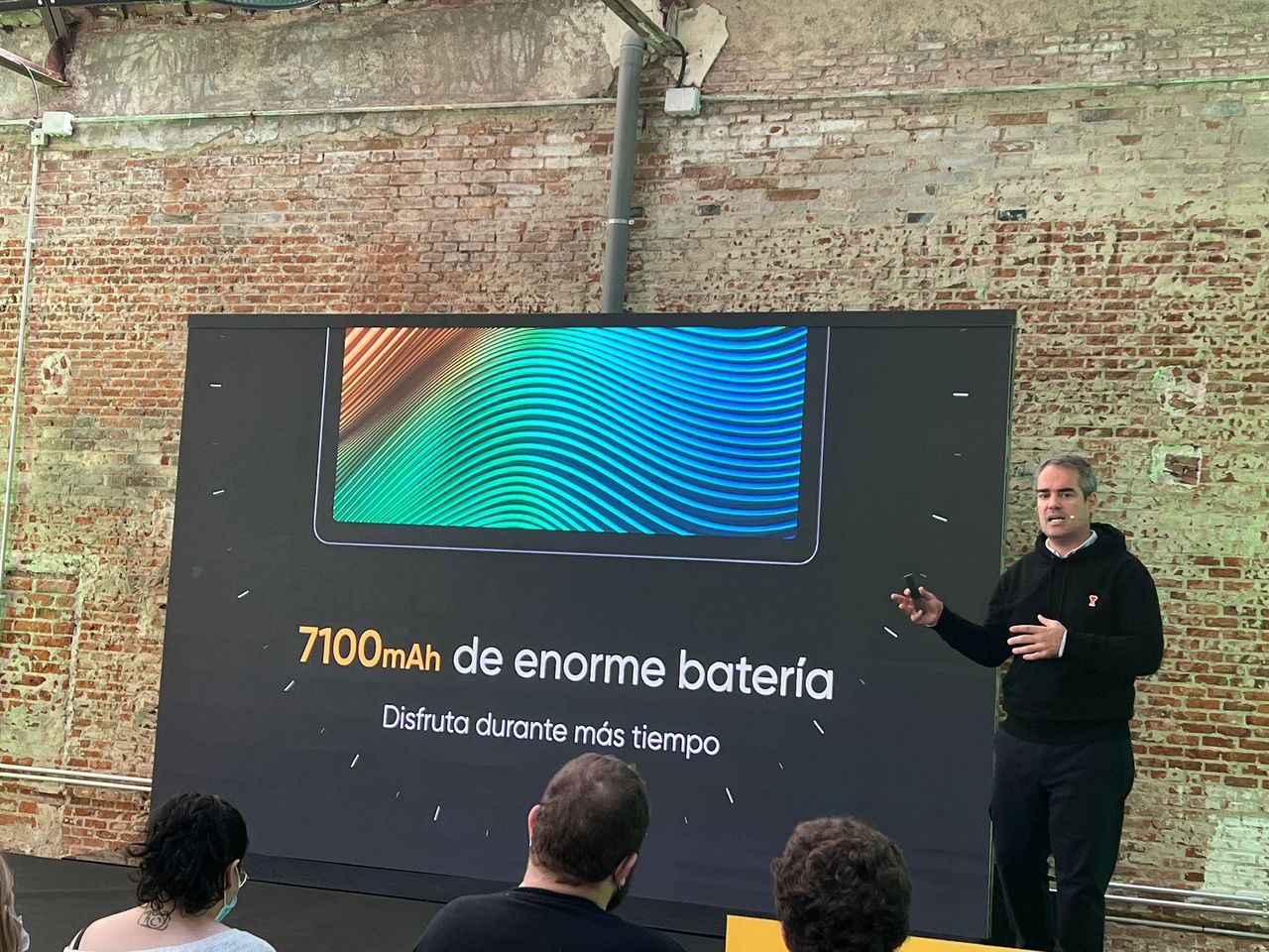 Realme Pad bater&iacute;a
