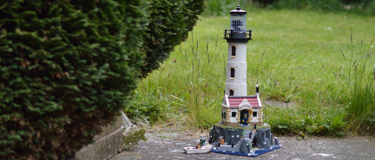 Lego Ideas Motorized Lighthouse