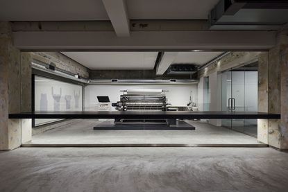 Issey Miyake installs pleating machine at Homme Plissé Tokyo