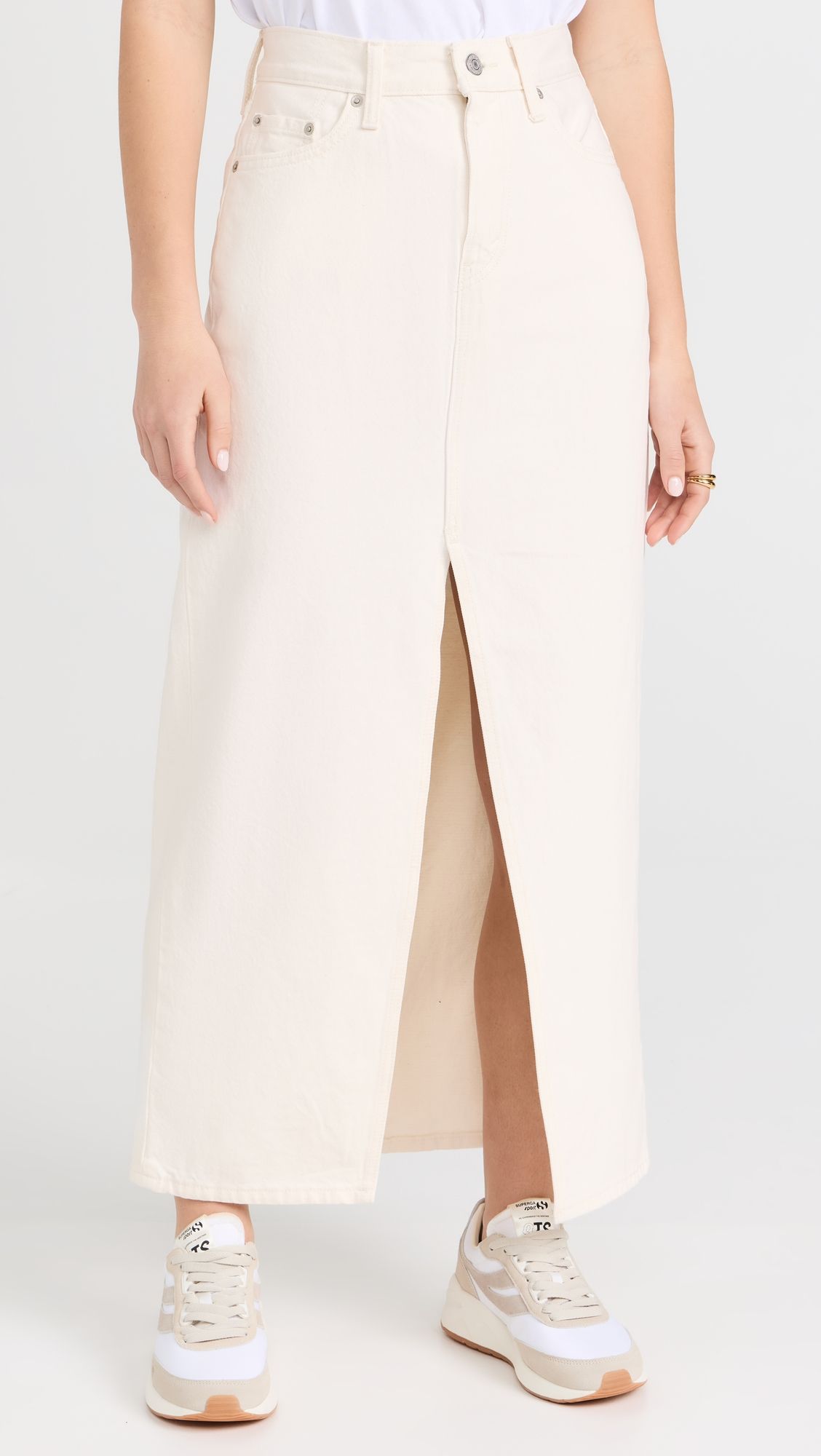 Ankle Column Skirt