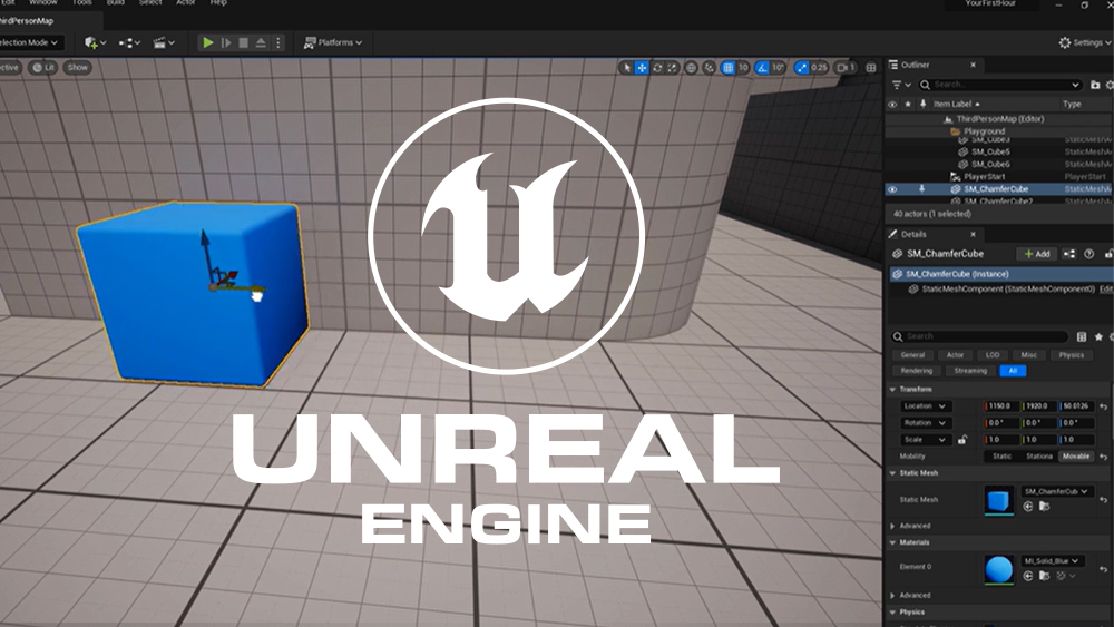 Learn how to use Unreal Engine for game development, VFX, archviz, animation and more with the best free and paid tutorials.