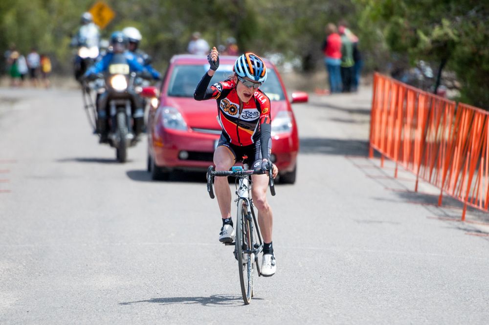 Mara Abbott (Amy D Foundation) wins the Tour of the Gila