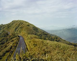 A mountain road near Juifen