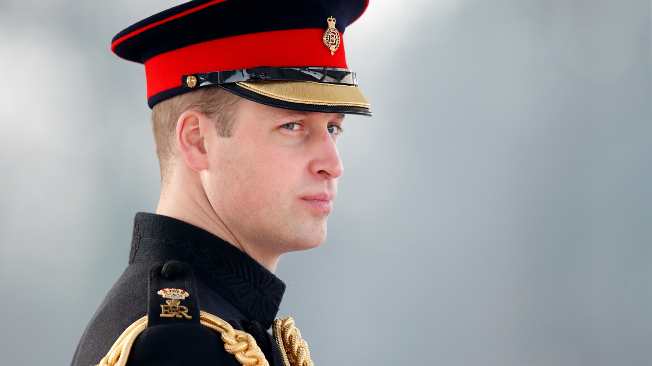 Prince William, Duke of Cambridge represents Her Majesty The Queen as the Reviewing Officer during The Sovereign&#039;s Parade at the Royal Military Academy Sandhurst on December 14, 2018