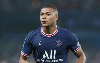 PSG forward Kylian Mbappe