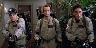 Dan Aykroyd, Bill Murray and Harold Ramis in Ghostbusters