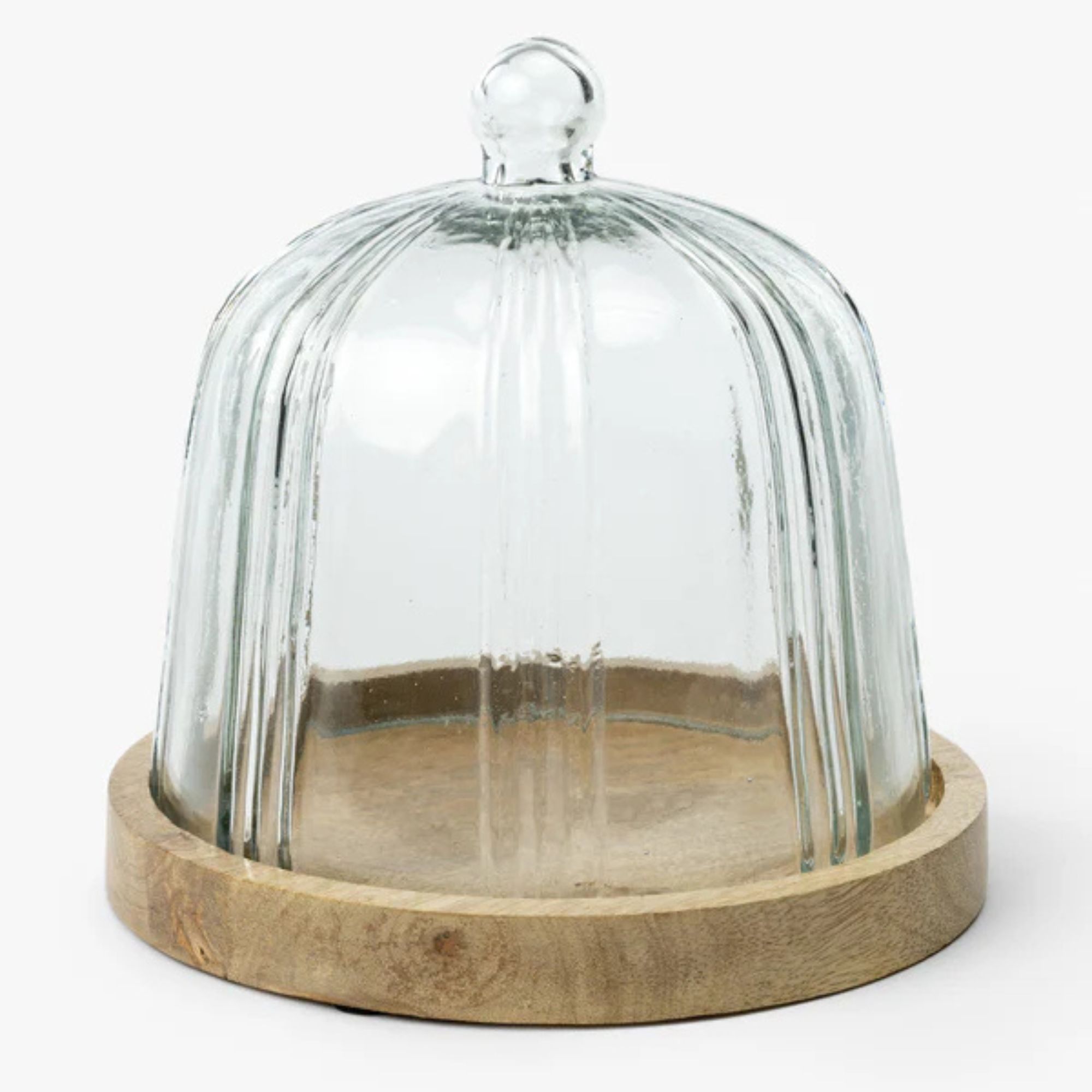 Cloche with Recycled Glass