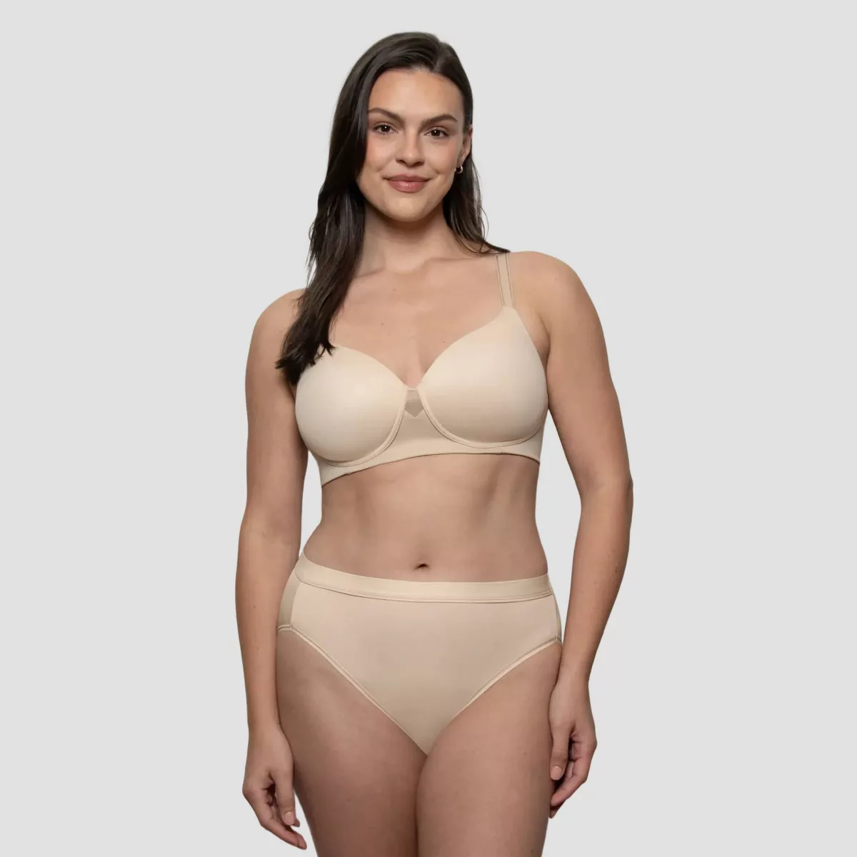 Vanity Fair Lingerie Women's Wireless T-Shirt Bra - Nude 40dd