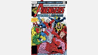 cover of Avengers #161