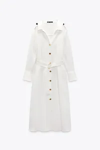 Shirt Dress with Belt | $67.77/£55.99 | Zara&nbsp;
