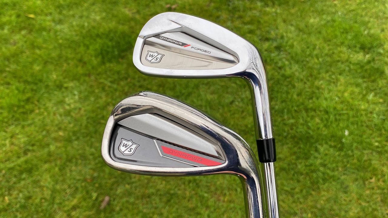 Photo of the Wilson Dynapower Forged Iron and the standard Dynapower