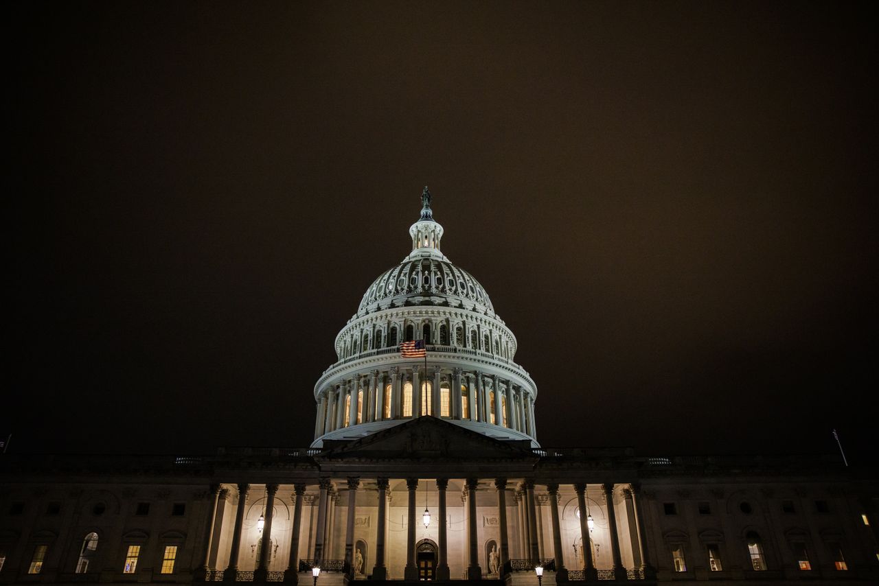 Late night work at the Capitol