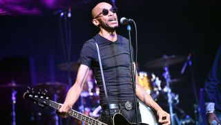  Singer dUg Pinnick of the band Kings X performs onstage during the Experience Hendrix concert at City National Grove of Anaheim on October 09, 2019 in Anaheim, California.