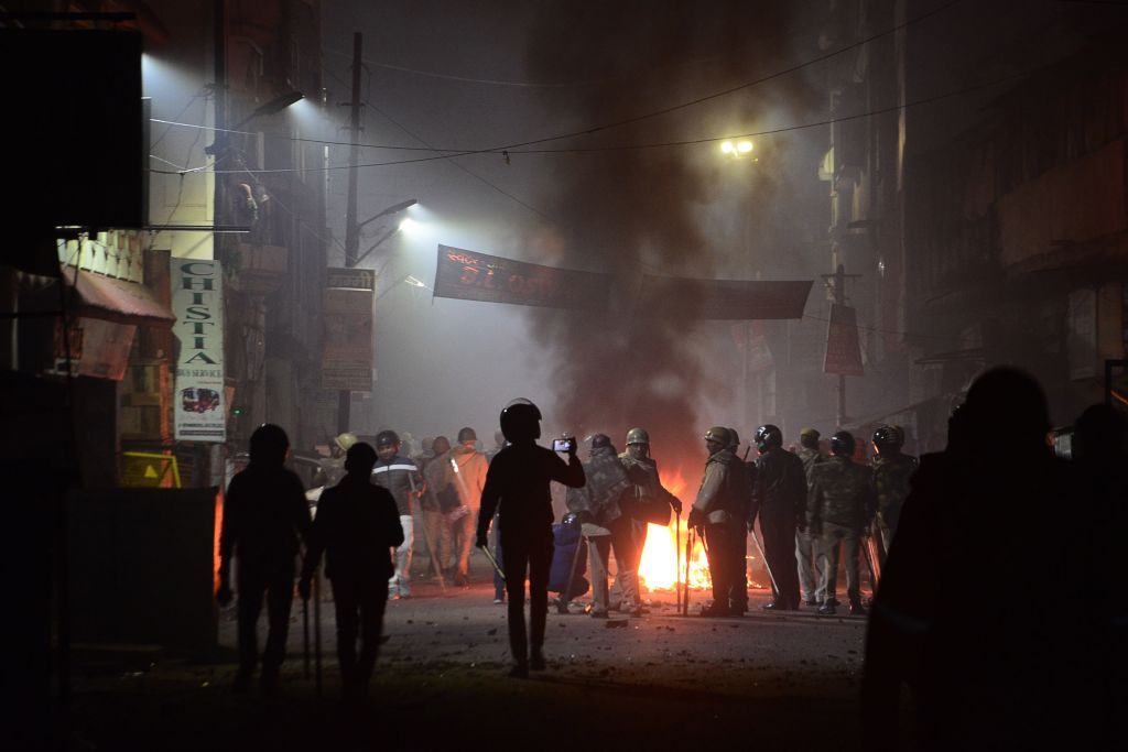 Protests in India.