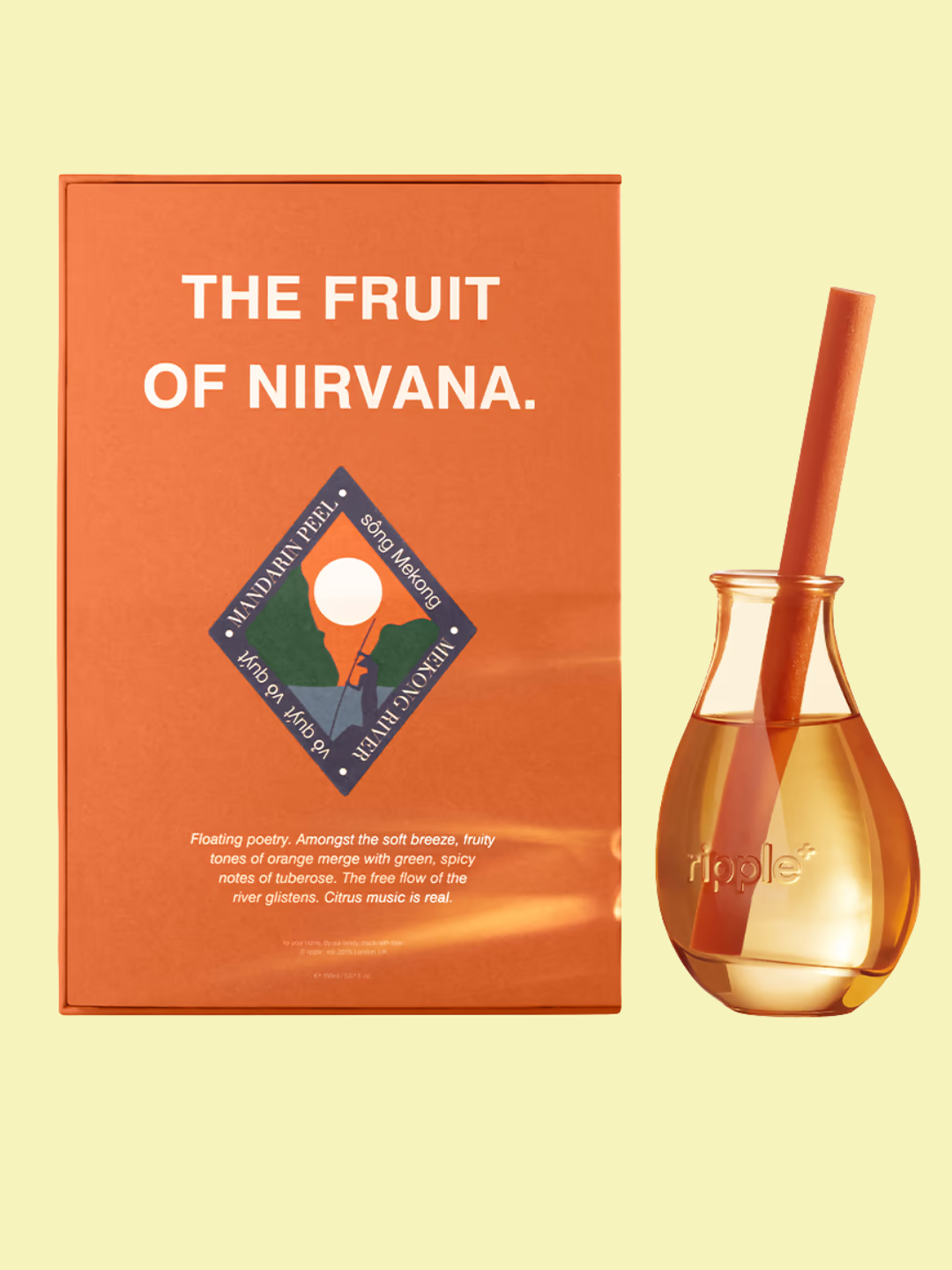 A reed diffuser from ripple+