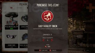 Mortal Kombat 1 fatalities Easy Fatality Token
