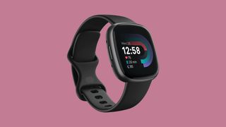 Fitbit Versa 4 smartwatch in black