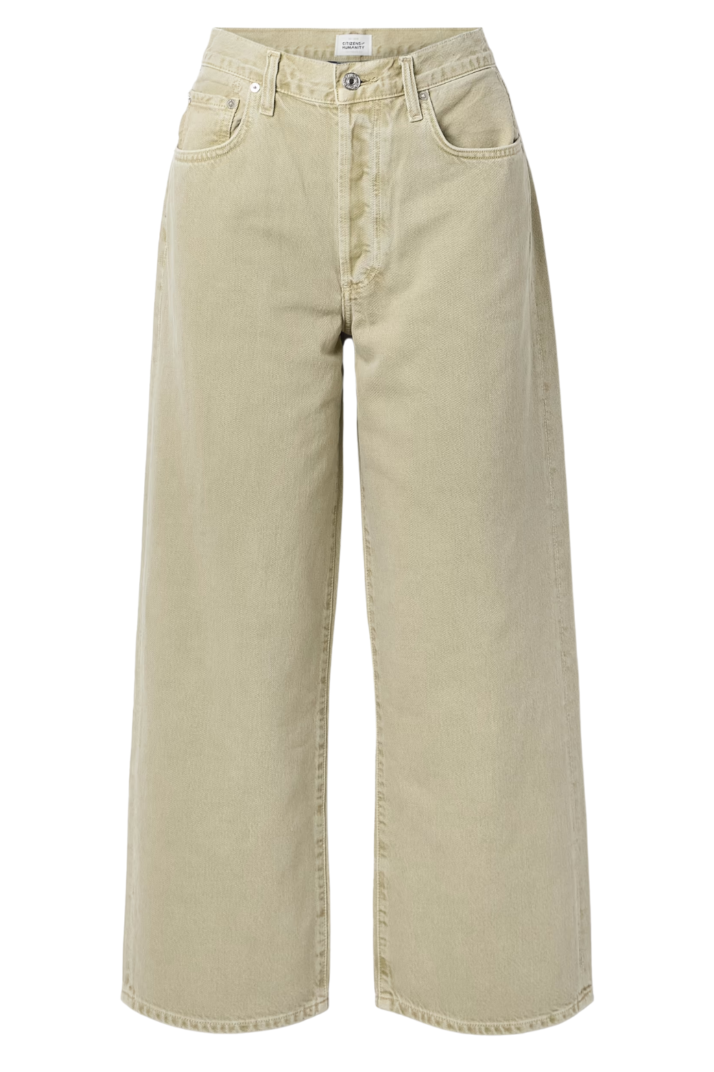 Pina Baggy Cropped Low-Rise Wide-Leg Jeans