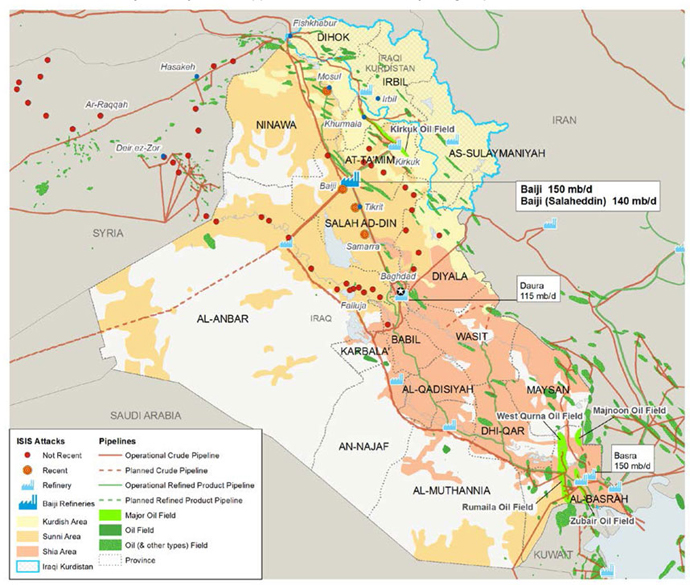 This map shows how to save Iraq | The Week