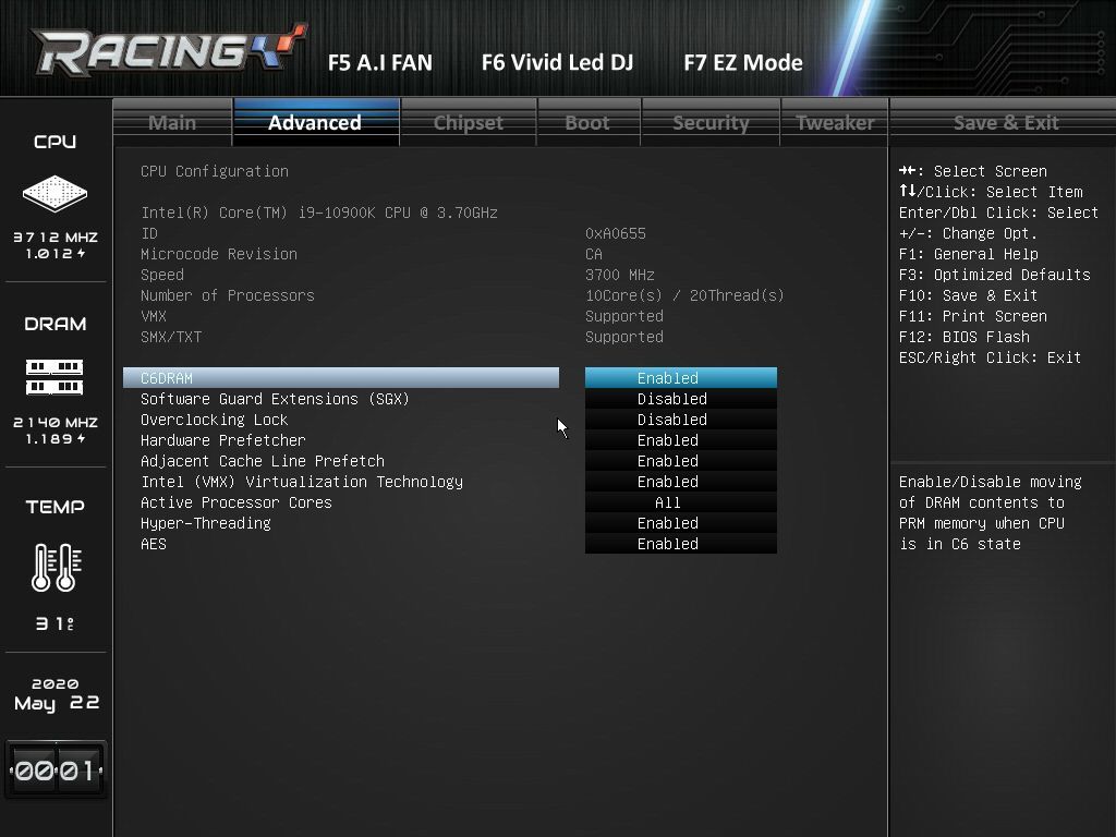Biostar Z490GTA EVO