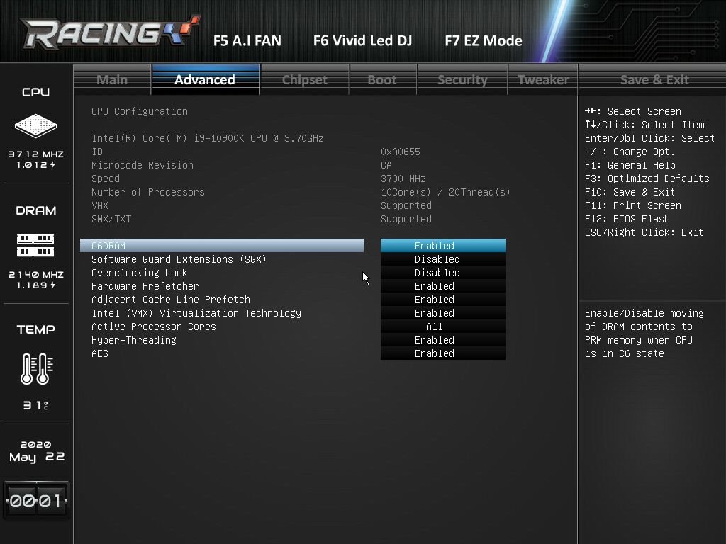 Biostar Z490GTA EVO