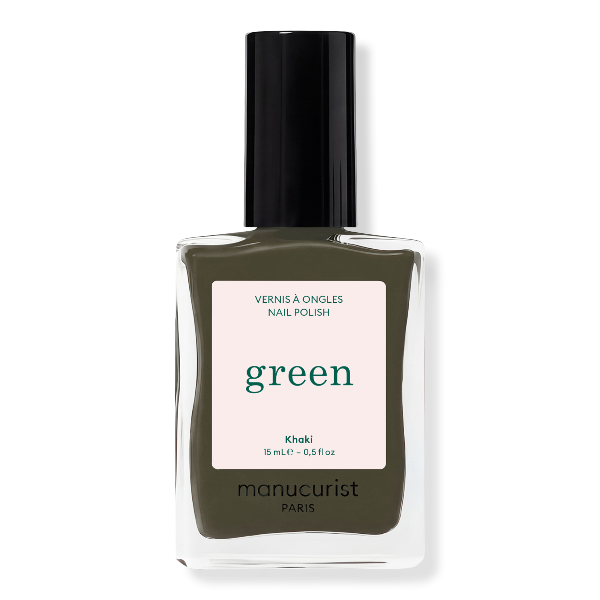 Green Nail Polish, Quick Dry, Non-Toxic Nail Polish With Gel-Like Finish - Khaki