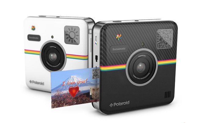 Polaroid cameras, phygital world