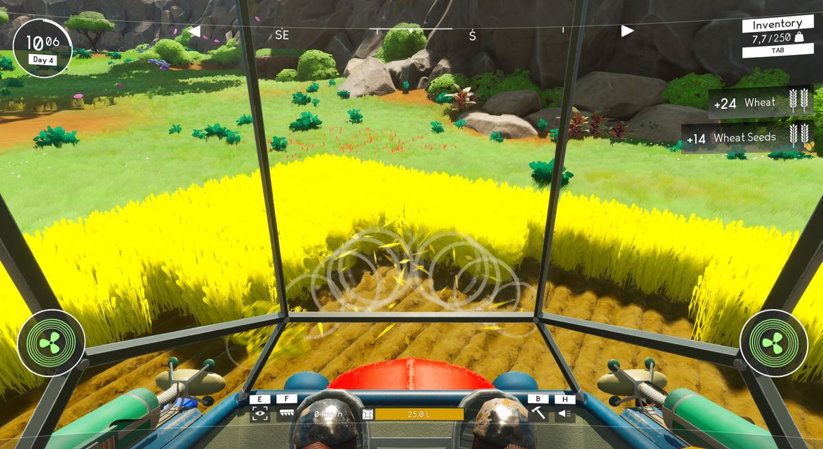An image of sci-fi farming game lightyear frontier.