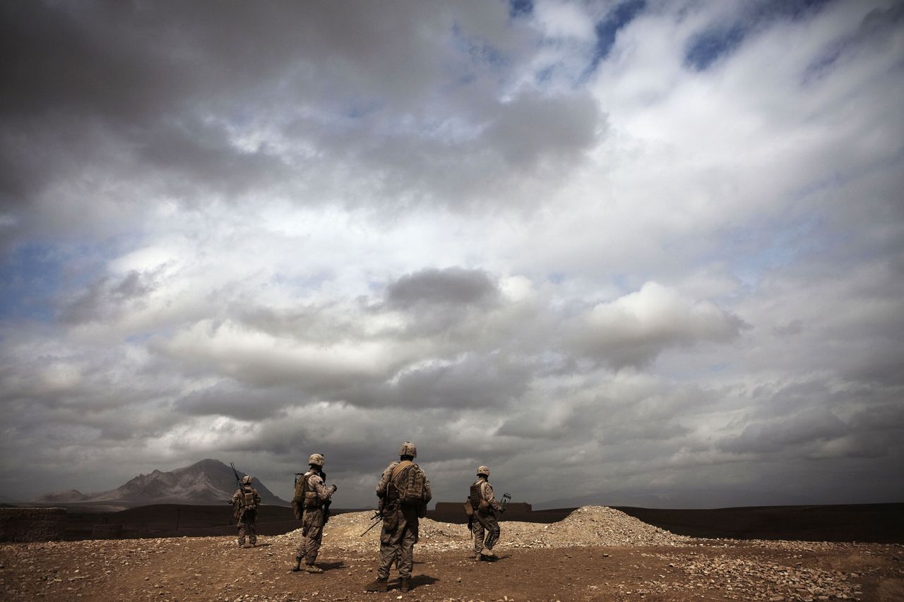 U.S. Marines in Afghanistan&amp;#039;s Helmand province in 2011.