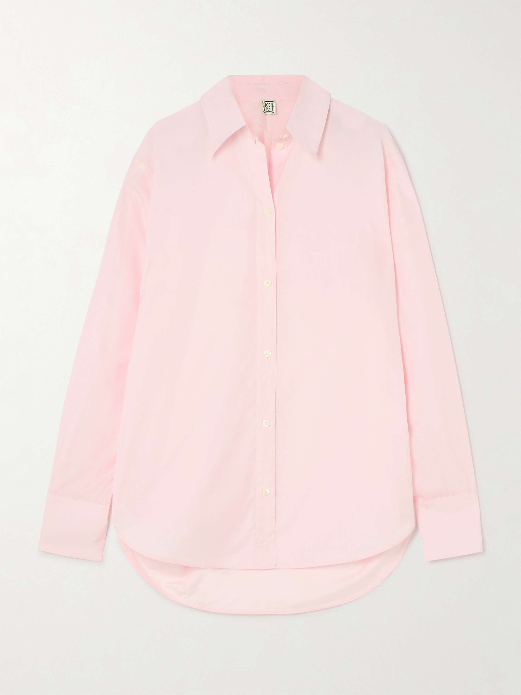 Organic cotton-poplin shirt