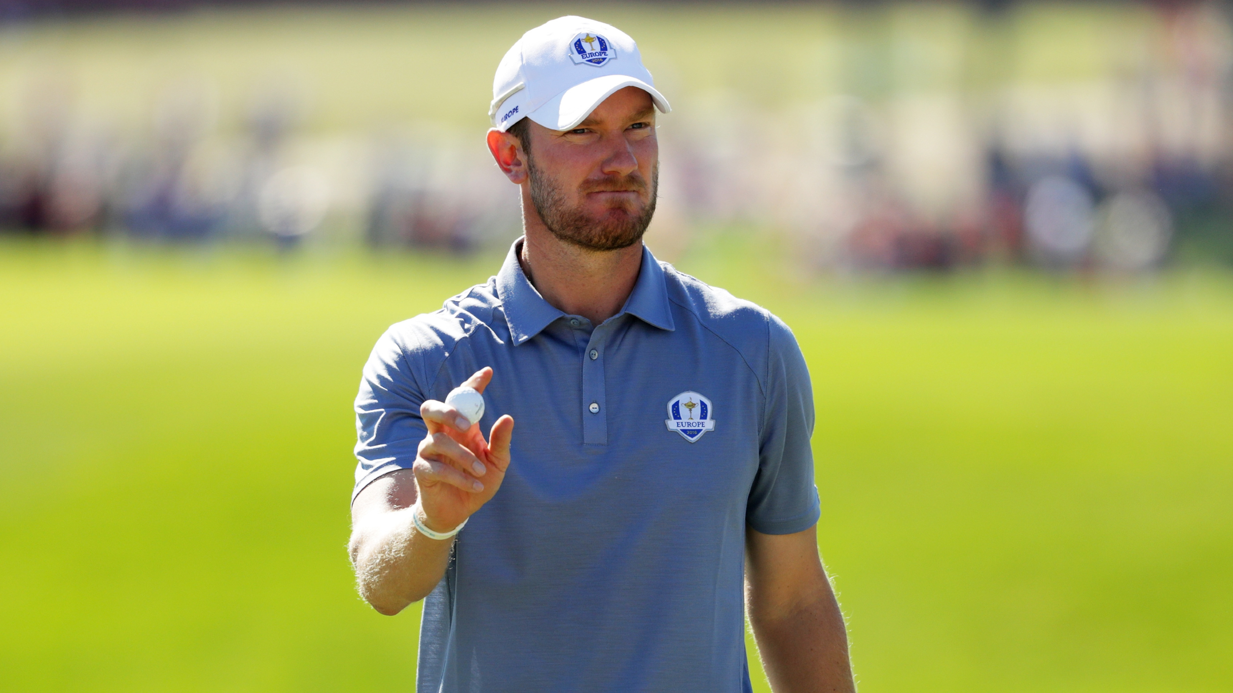Chris Wood at the Ryder Cup