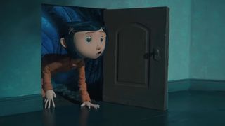 Dakota Fanning as Coraline in Coraline