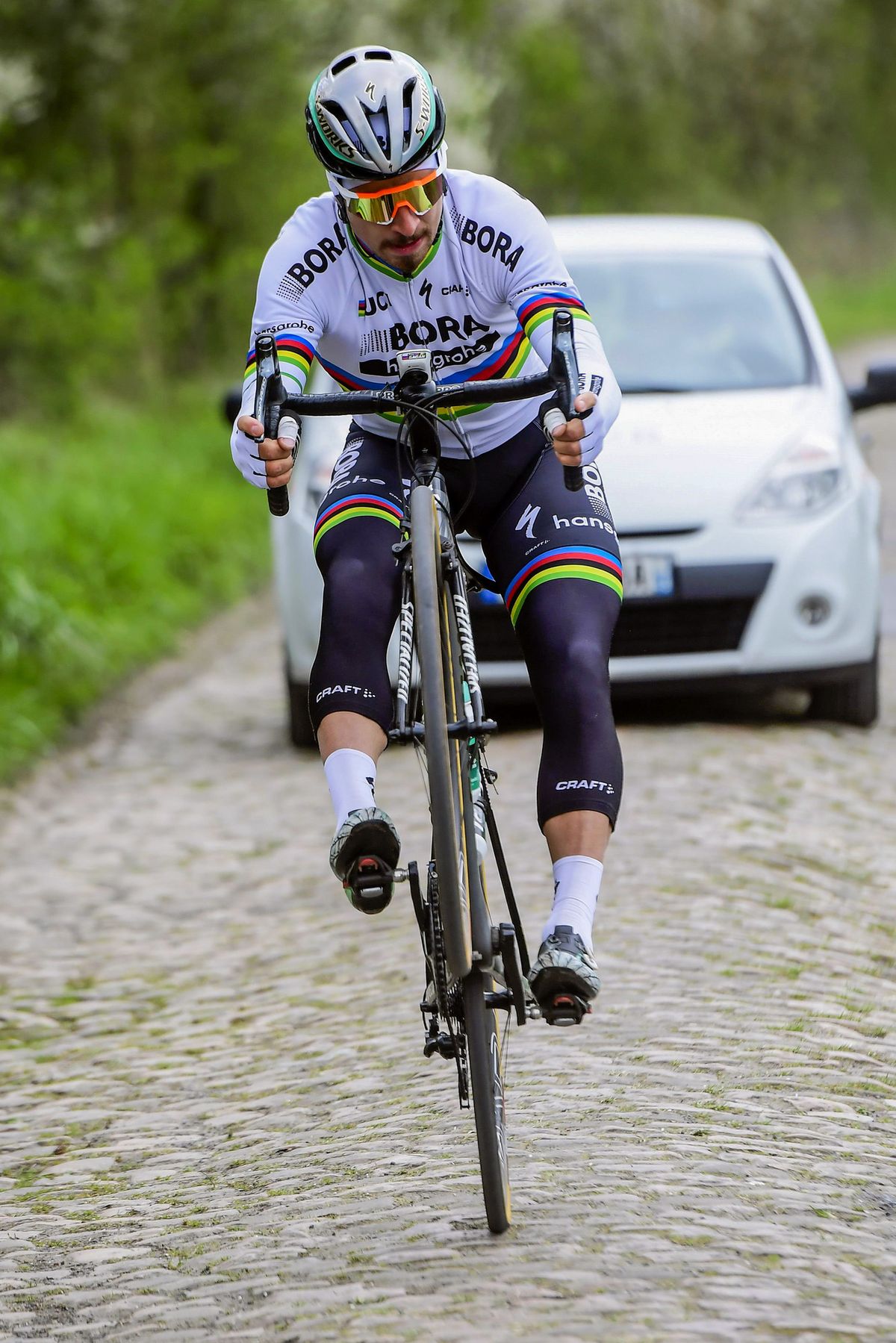 Peter Sagan seems to be feeling better