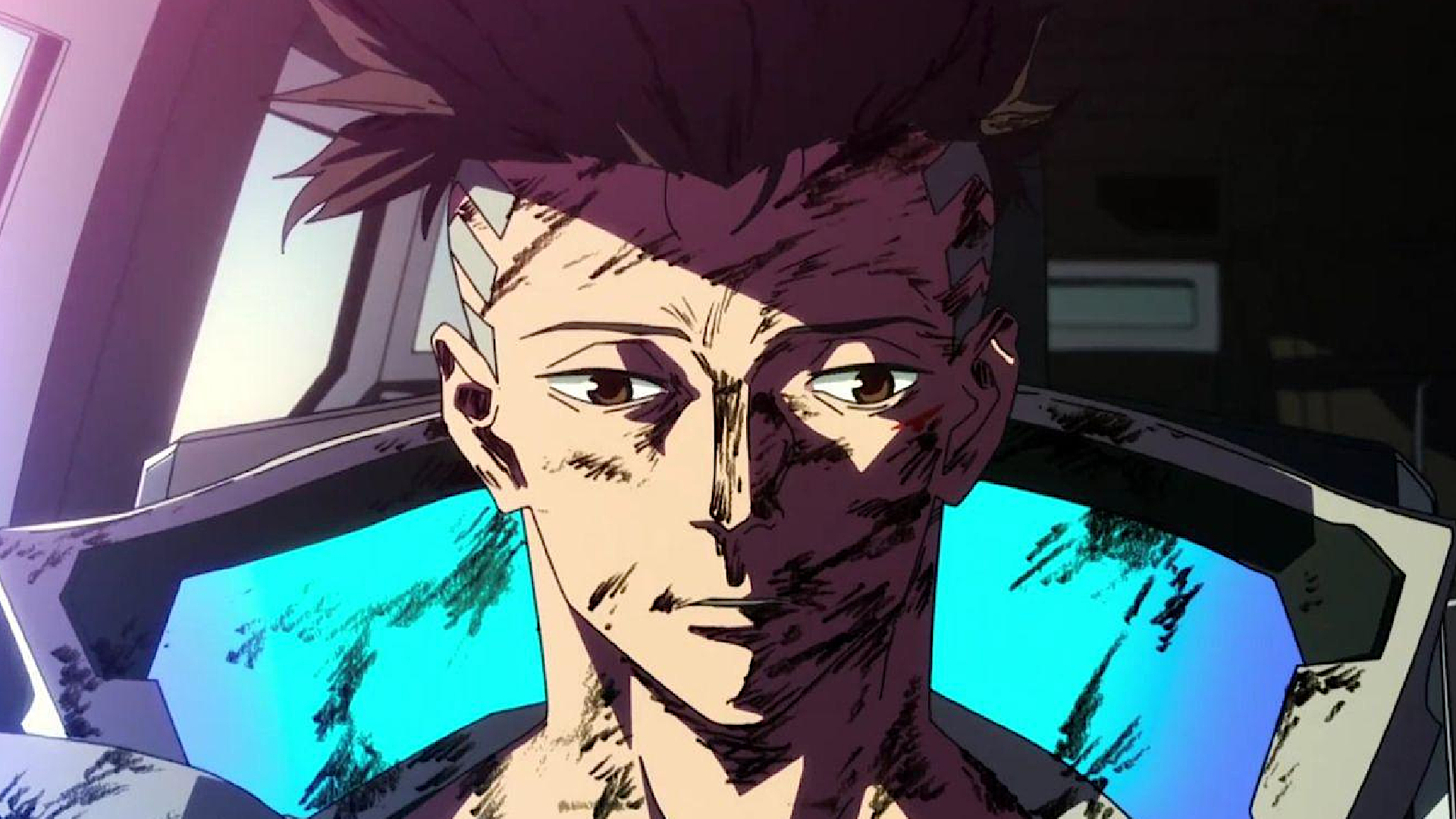 David from Cyberpunk Edgerunners has a 1,000-yard stare.