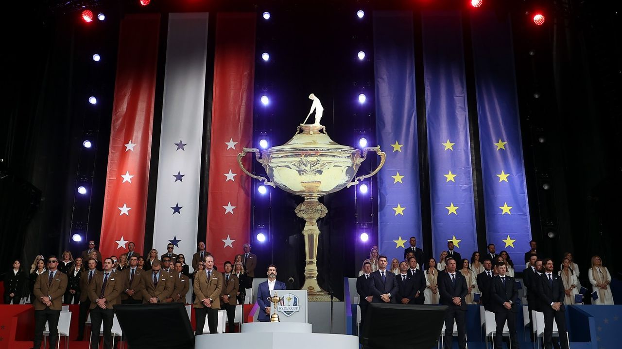 The opening ceremony for the 43rd Ryder Cup at Whistling Straits 