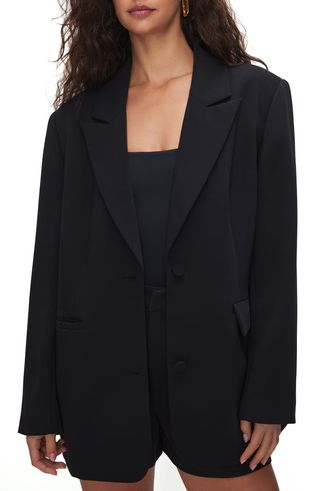 Luxe Suiting Boyfriend Blazer