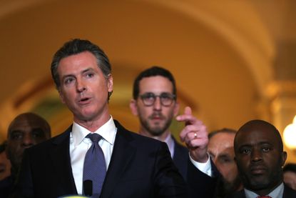 Gavin Newsom.