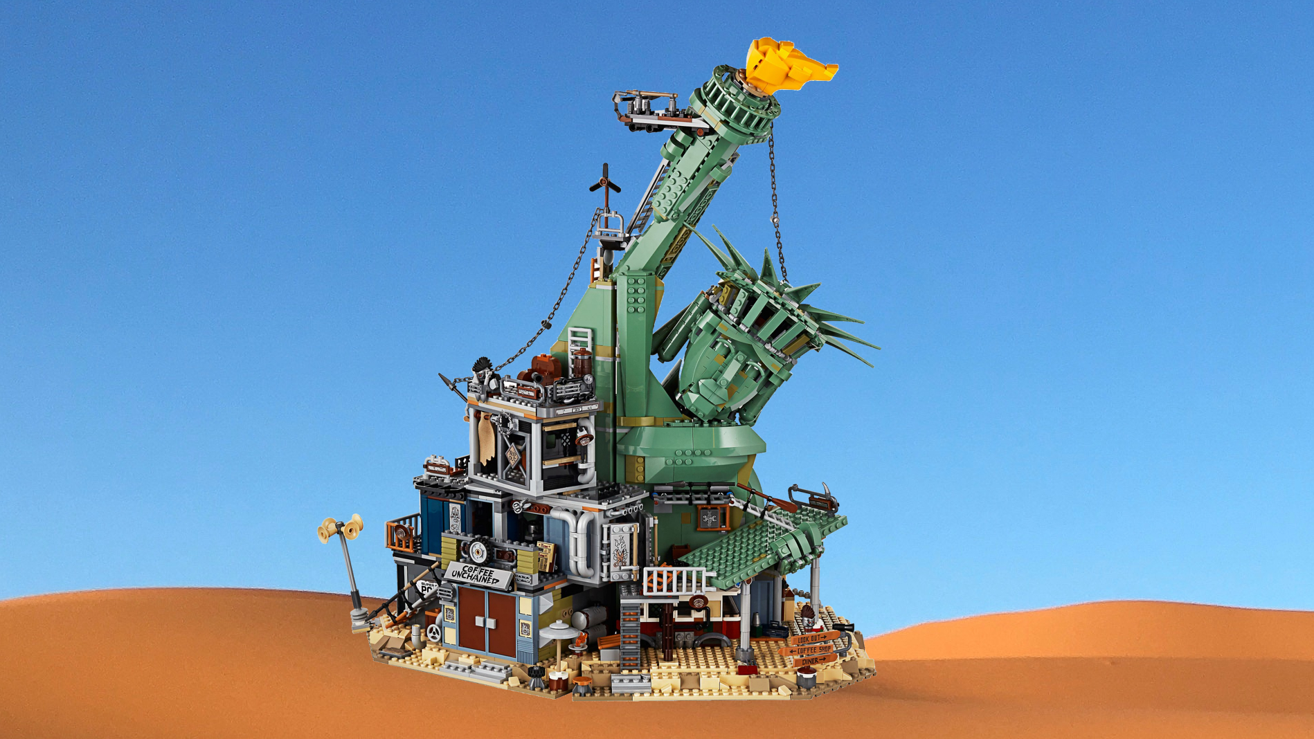 lego movie crane