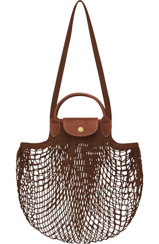 Le Pliage Filet Knit Shoulder Bag